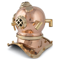 US Navy Mark V Diving Helmet – Copper Miniature - Notbrand