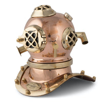 US Navy Mark V Diving Helmet – Copper Miniature - Notbrand