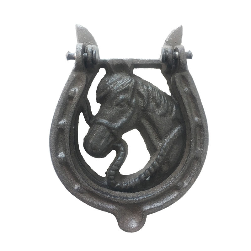 Horse Cast Iron Door Knocker - Notbrand