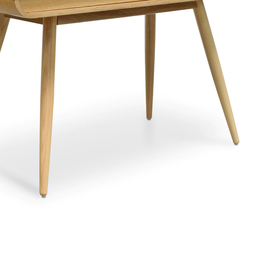 Wehle Narrow Wood Console Table - Natural - Notbrand