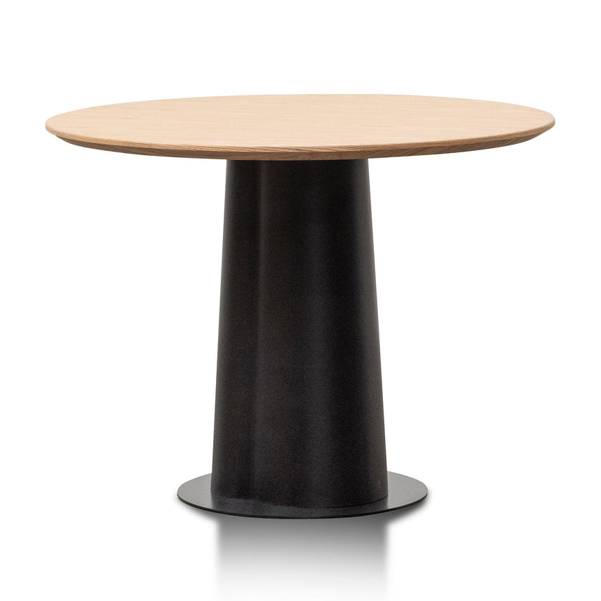 Tomo Round Dining Table - Natural Top - Notbrand