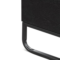 Masa Wooden Sideboard In Black - 1.75m - Notbrand