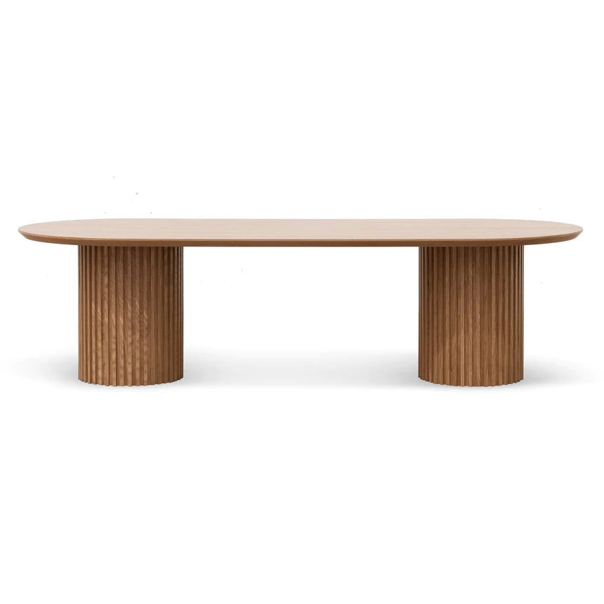 Wisteria 2.8m Wooden Dining Table - Walnut