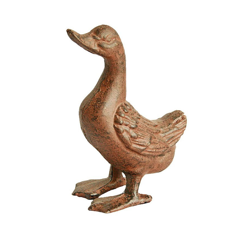 Duck Head Up Cast Iron Figurine - Notbrand