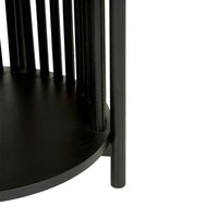 Dasy Wooden Side Table – Black - NotBrand