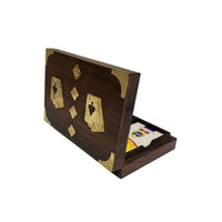 Rosewood Dice & Playing Cards Box - Notbrand