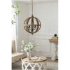 Distressed Lattice Round Shabby Chic Coffee Table -White - Notbrand