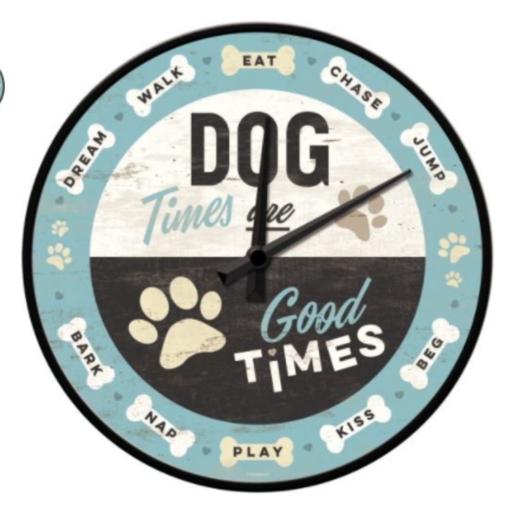 Dog Times - Wall Clock - NotBrand