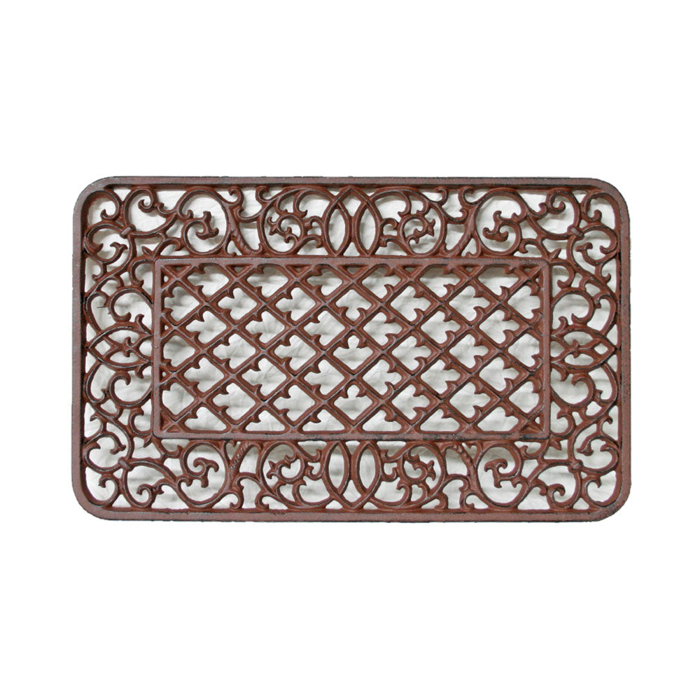 Victorian Cast Iron Garden Doormat - Notbrand