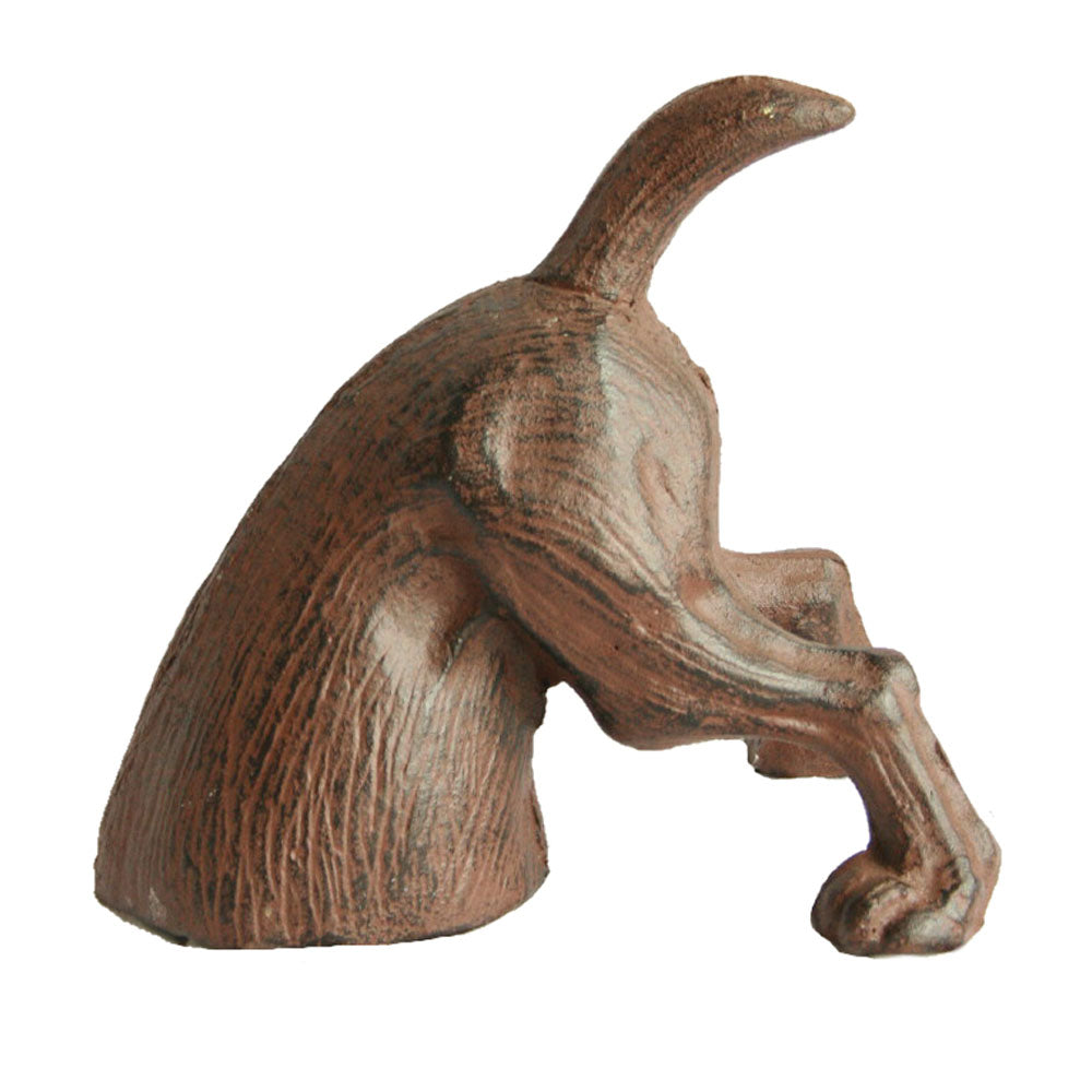 Digging Dog Tail Cast Iron Door Stopper - Notbrand