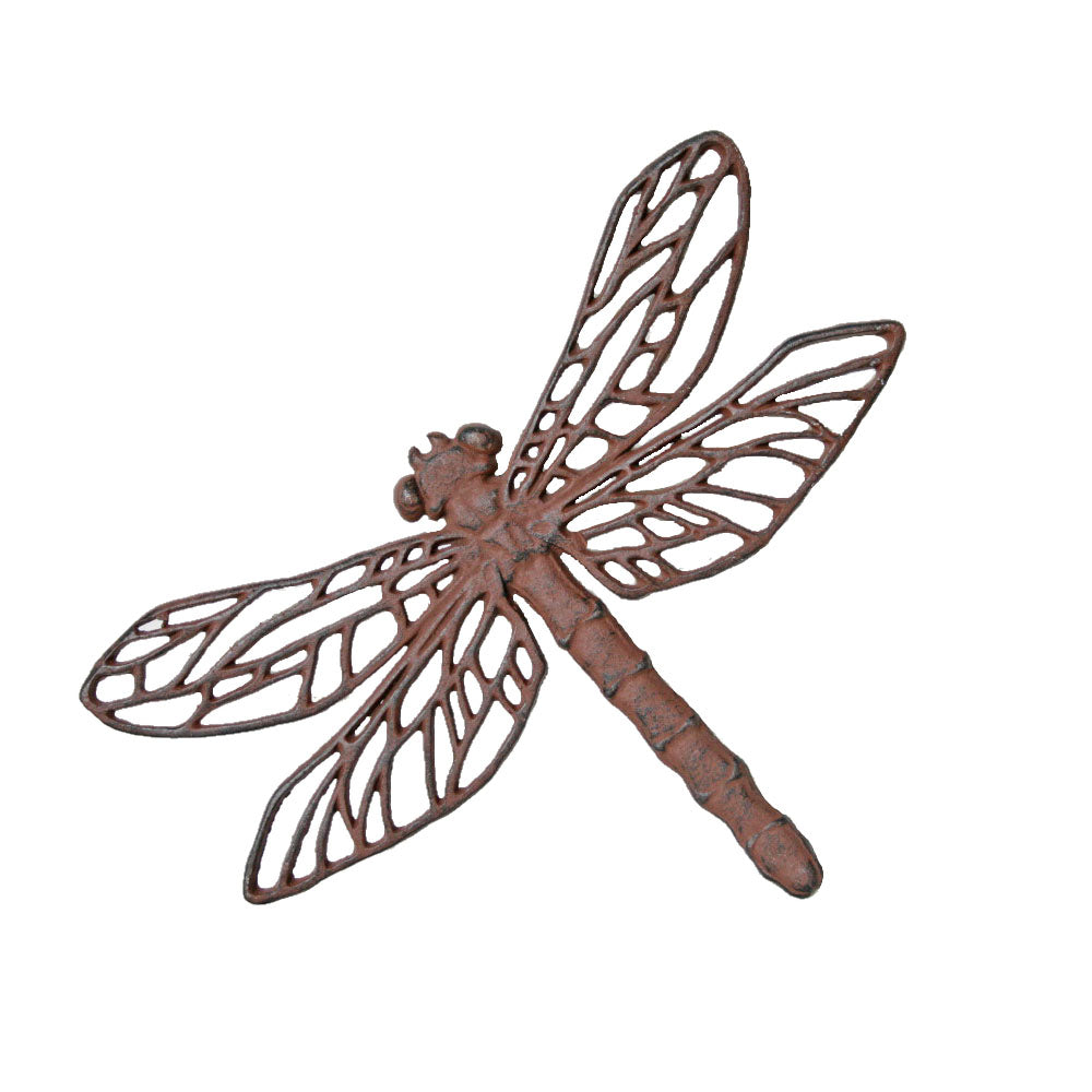 Dragonfly Cast Iron Garden Wall Decor - Notbrand