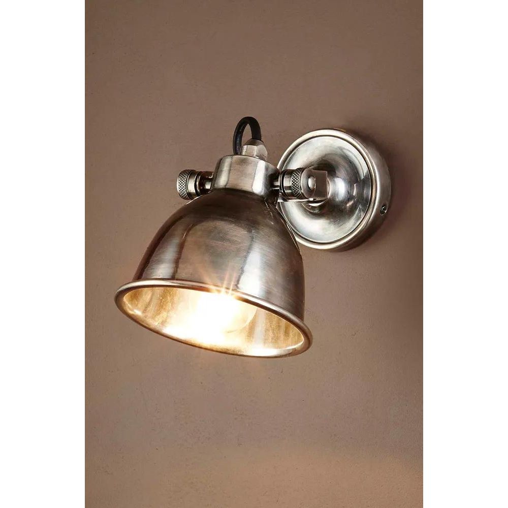 Phoenix Wall Light - Antique Silver - Notbrand