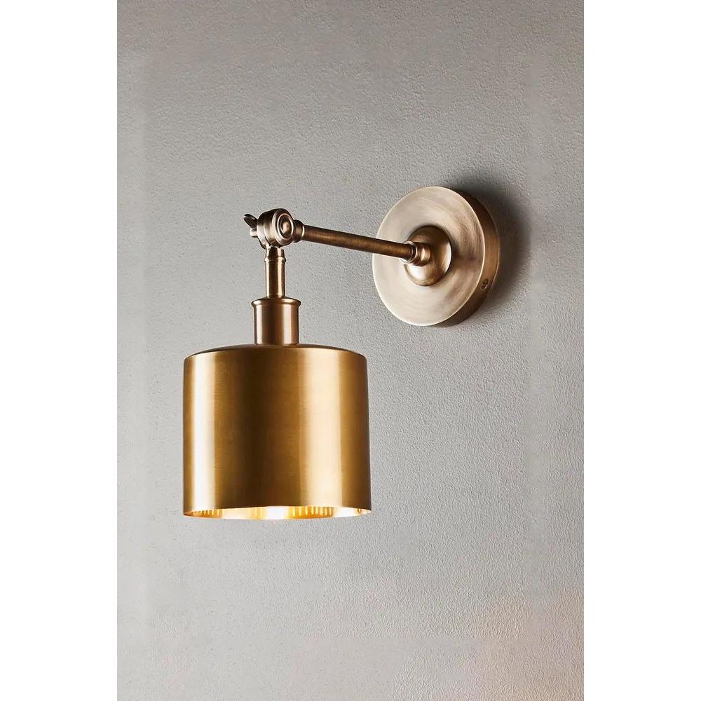 Portofino Wall Light - Antique Brass - Notbrand