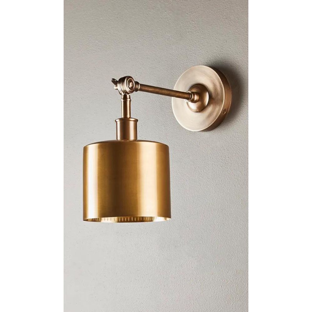 Portofino Wall Light - Antique Brass - Notbrand