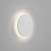 Erina LED Round Backlit Wall Light - White - Notbrand