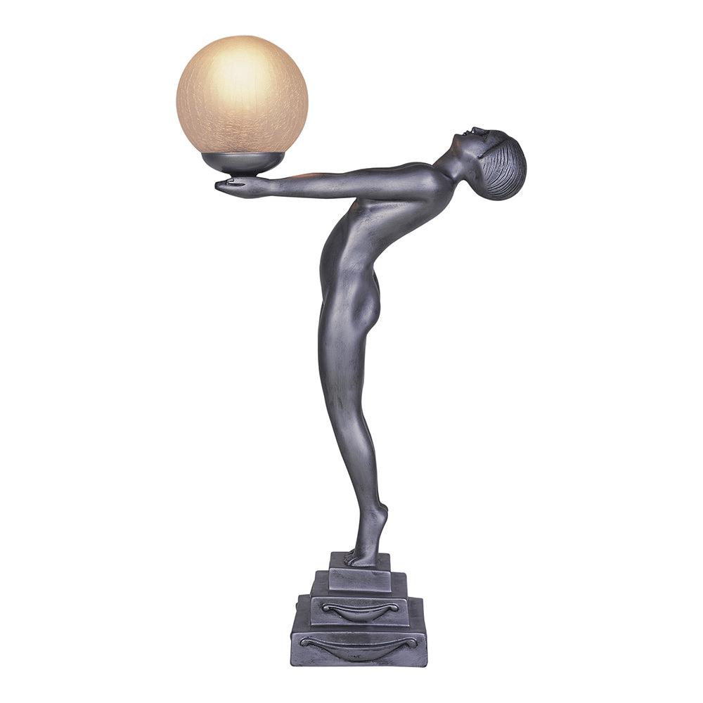 Eirene Art Deco Figurine Table Lamp - Range - Notbrand