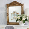 Elizabeth Wall Mirror - Antique Gold - Notbrand