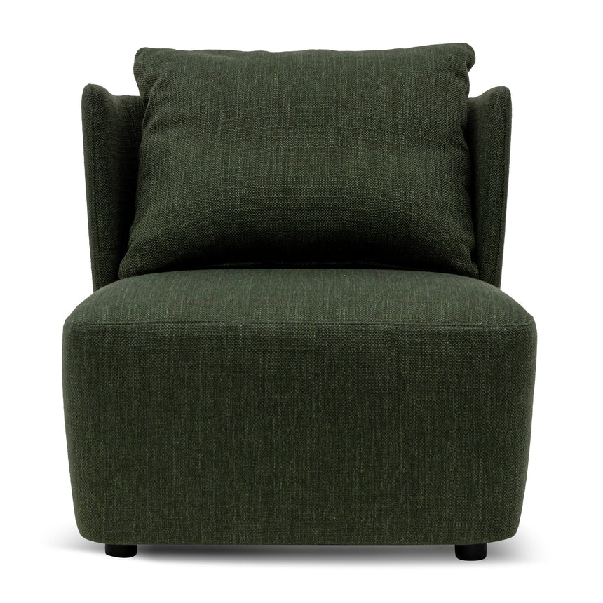 Bonetti Fabric Arm Chair - Fir Green - Notbrand