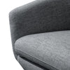 Margaret Swivel Light Grey Fabric Lounge Chair - Notbrand