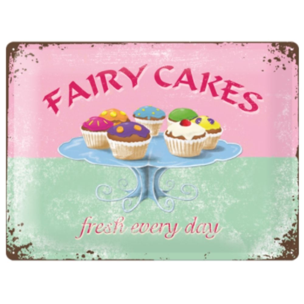 Fairy Cakes - Large Sign - NotBrand