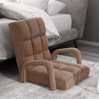 Floor Recliner Chair with Armrest - Coffee - Notbrand