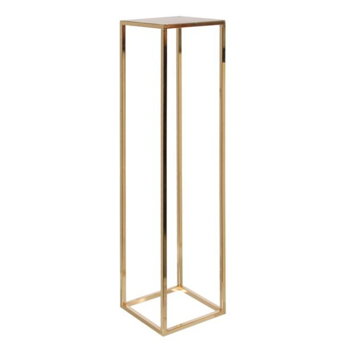 Gold Flower Table Stand Metal Centerpiece - Large - Notbrand