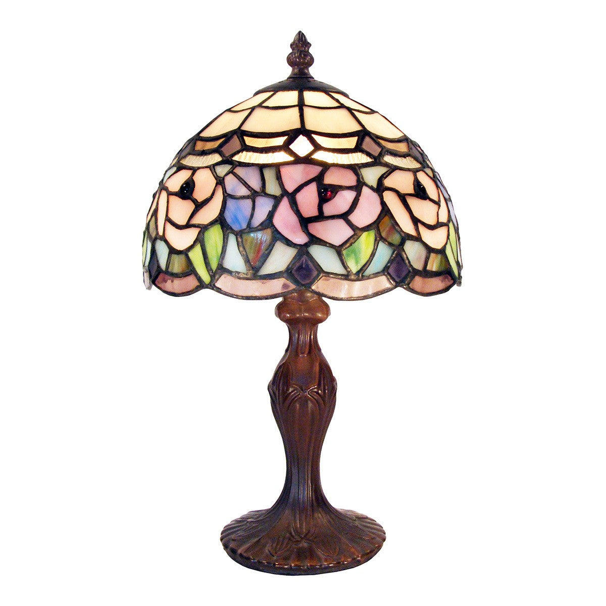 Floyd Tiffany Style Small Table Lamp - Multi - Notbrand