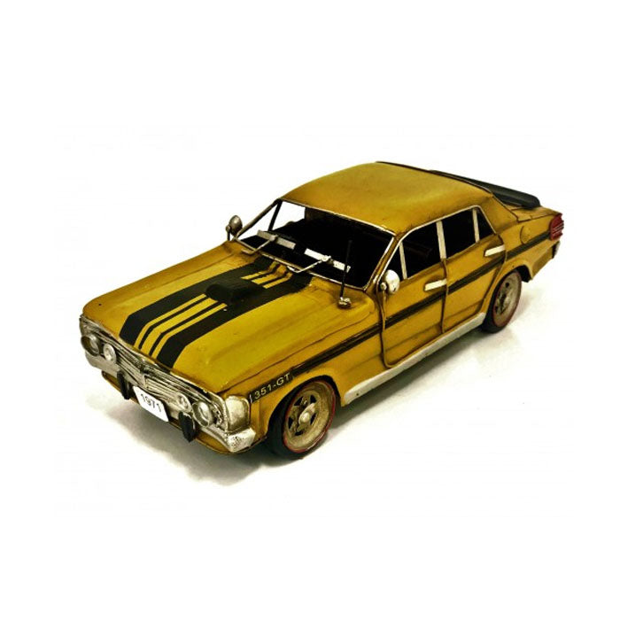Yellow Ford XY GT Car Ornament - Notbrand