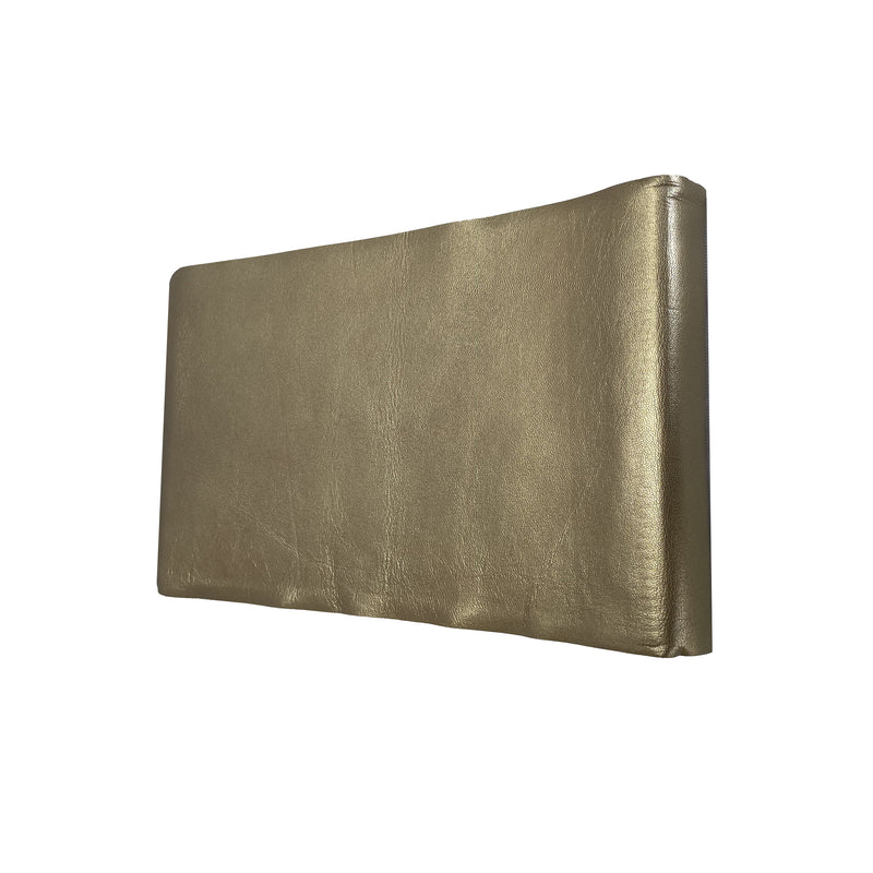 Moises Leather Guest Book - Golden - Notbrand