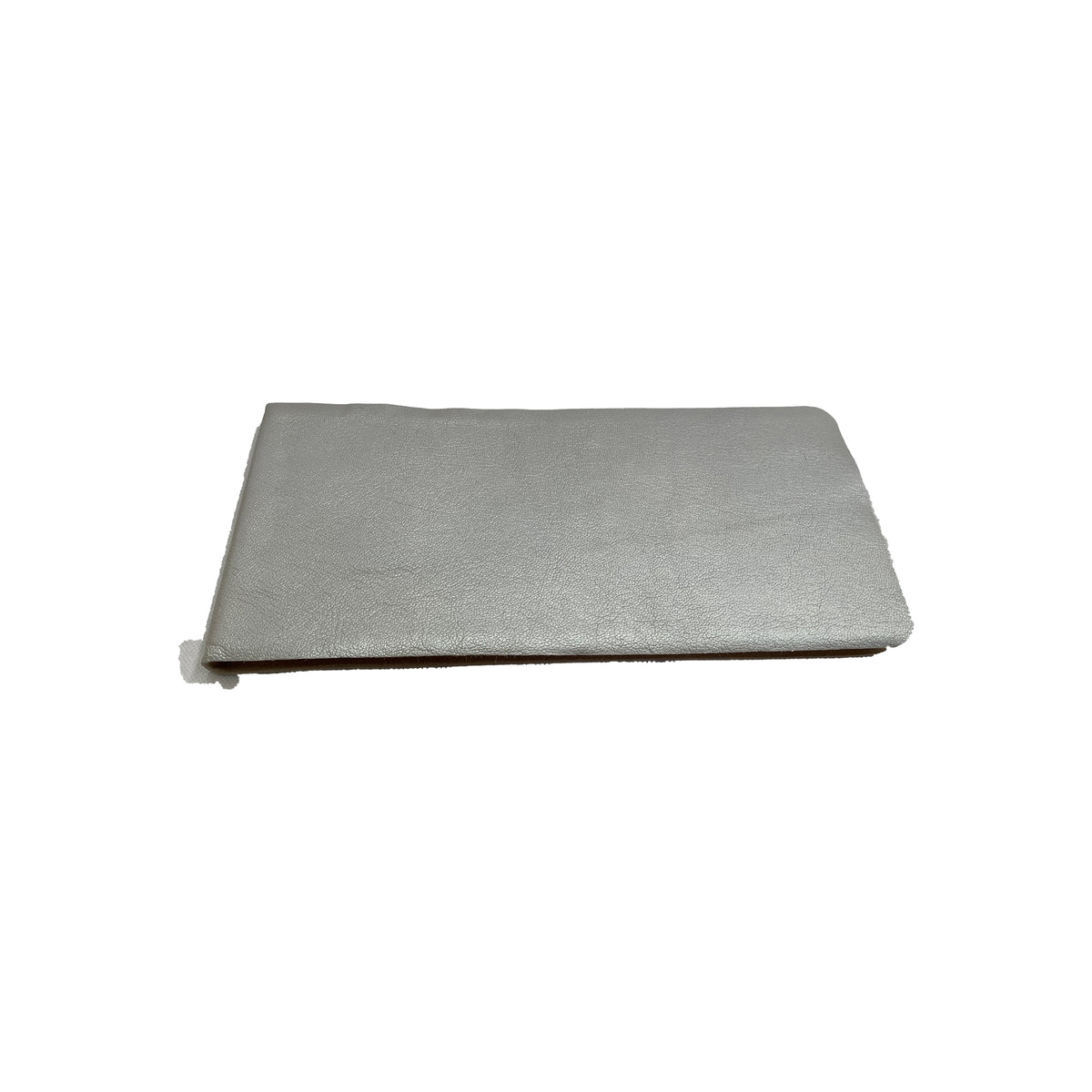 Moises Leather Guest Book - Silver - Notbrand