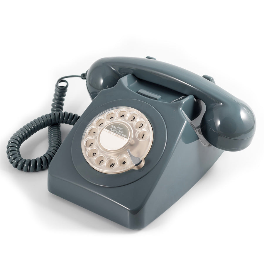 ROTARY TELEPHONE GPO 746 - GREY - Notbrand