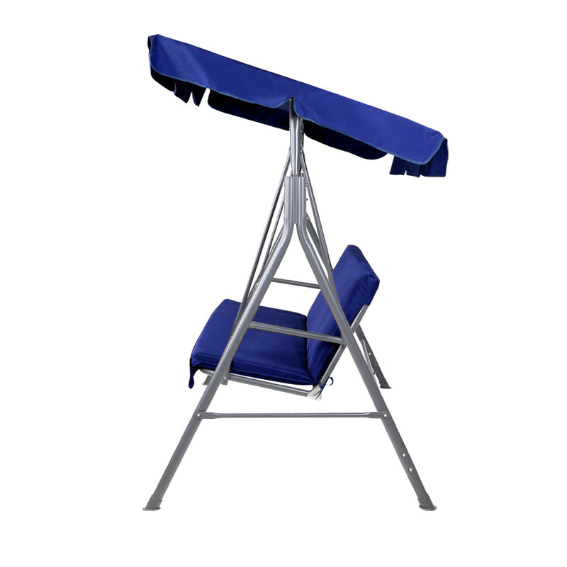 Gardeon Canopy Swing Chair - Navy - Notbrand