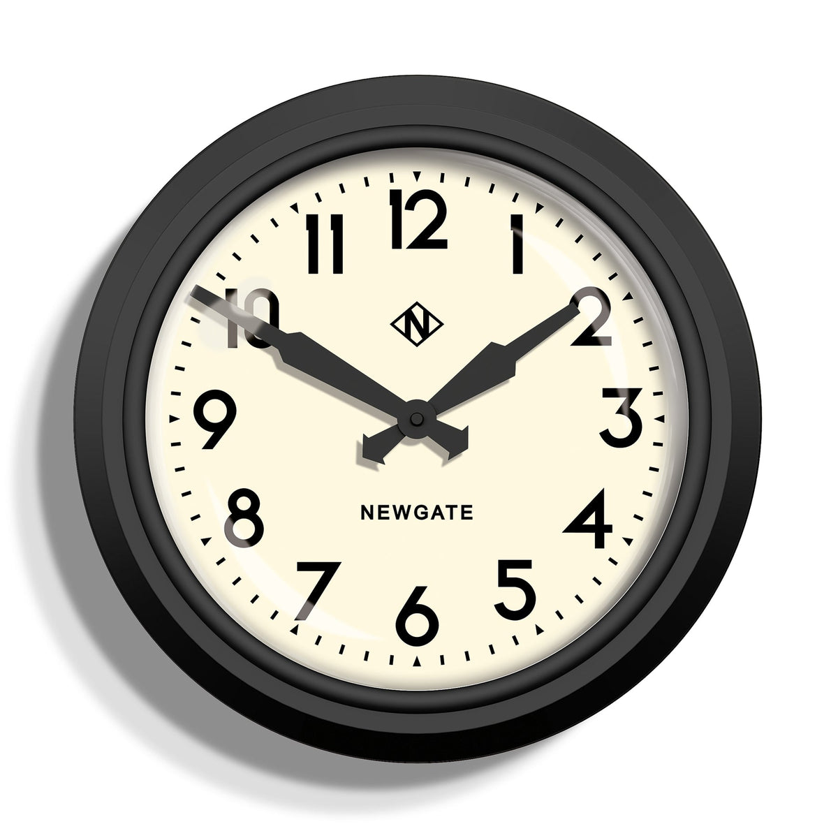 Newgate 50S Electric Clock - Black - Notbrand