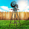 Beffel Outdoor Metal Ornamental Windmill - 160cm - Notbrand