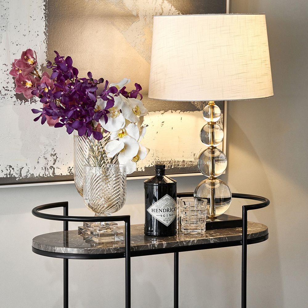 Gabrielle Crystal Glass Table Lamp - Notbrand