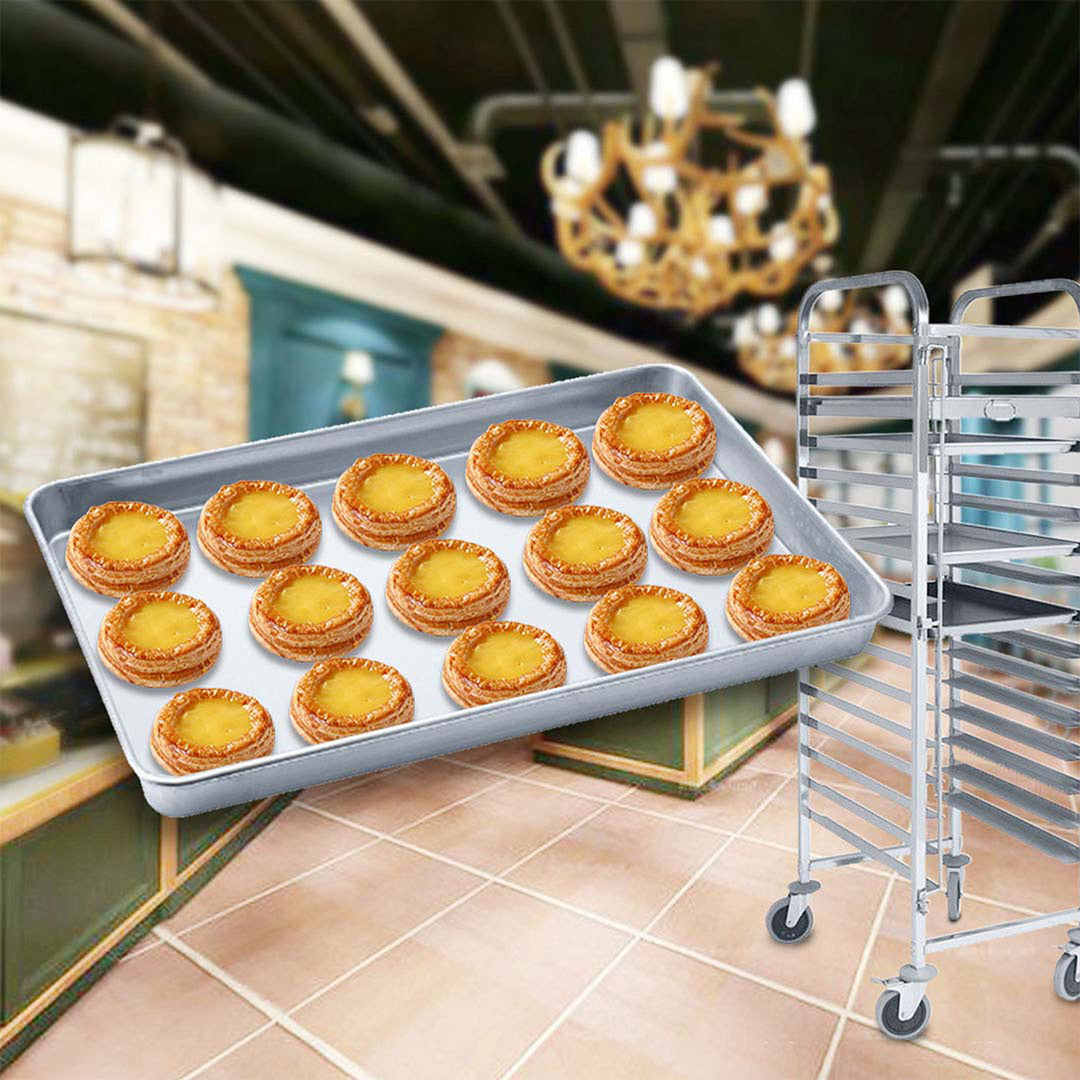 Gastronorm Trolley With Aluminum Pan - 15 Tier - Notbrand