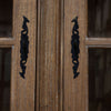 Geogian Mindy Wood 2 Door Cabinet - Weathered Oak - Notbrand