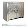 German Silver plated Wooden Cabinet - Notbrand