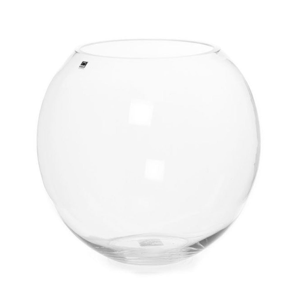 Set o 2 Glass Fish Bowl in Clear - 33cm - Notbrand