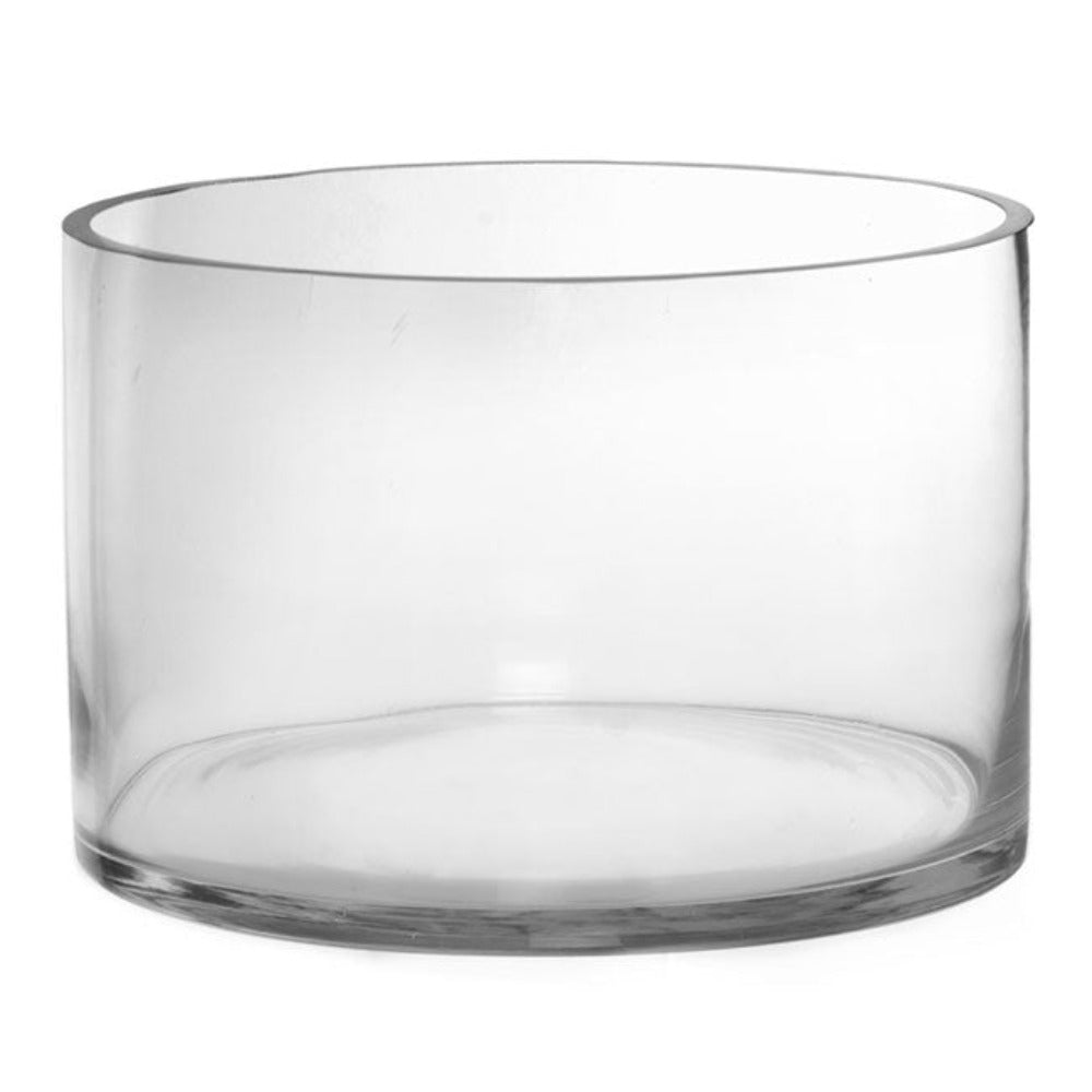 Set of 2 Cylindrical Float Glass Bowl - Extra Large - Notbrand