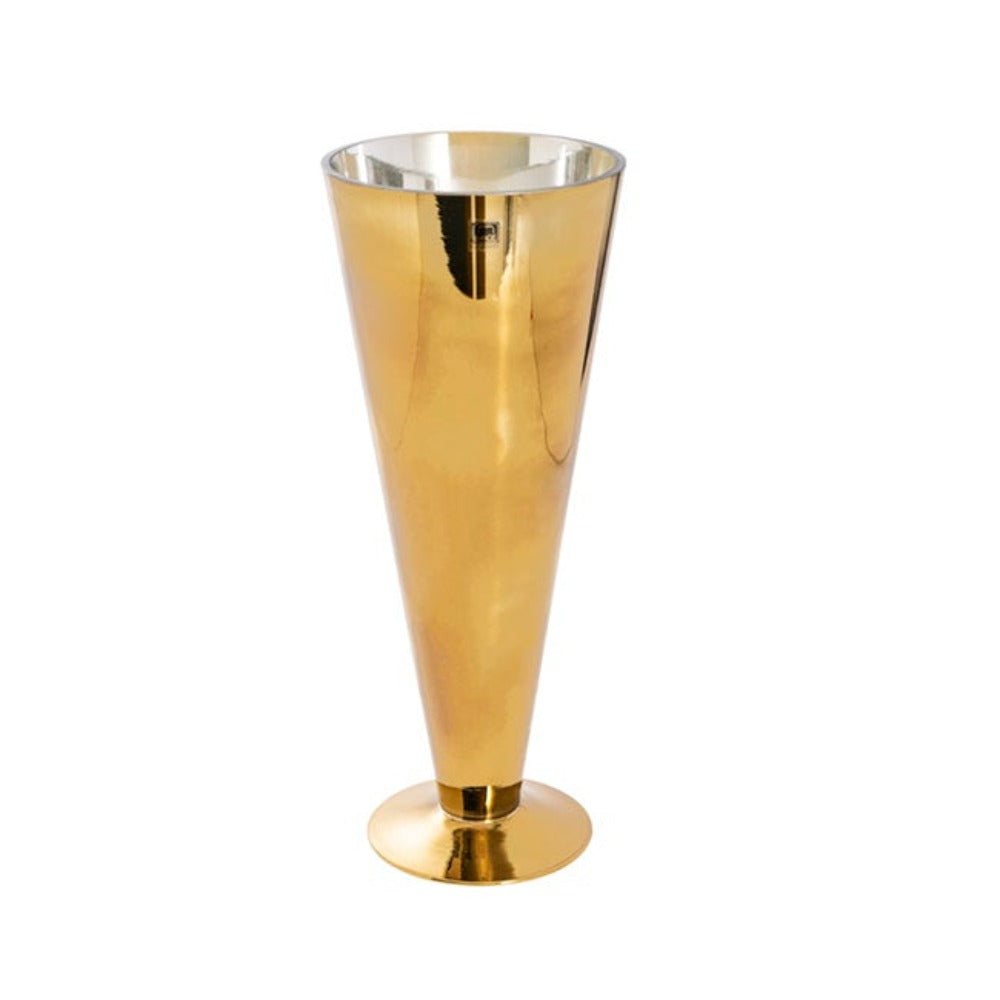 Set of 2 Metallic Julep Glass Vase - Gold - Notbrand