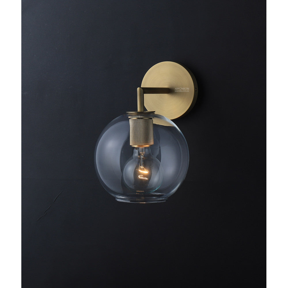 Edith Replica Glass Shade Wall Light - Single - Notbrand