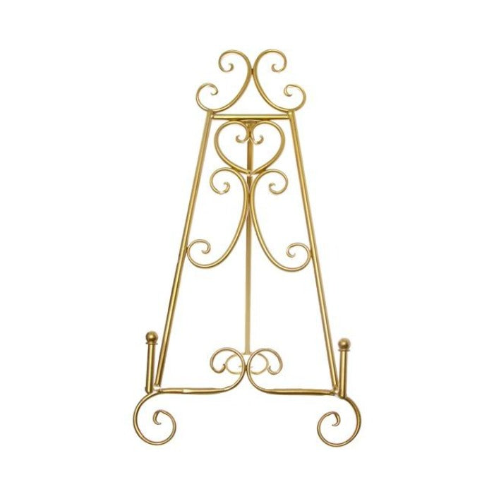 Gold Elegant Easel - Table Size - Notbrand