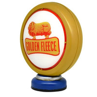 Golden Fleece Metal Table Clock in Yellow - Notbrand