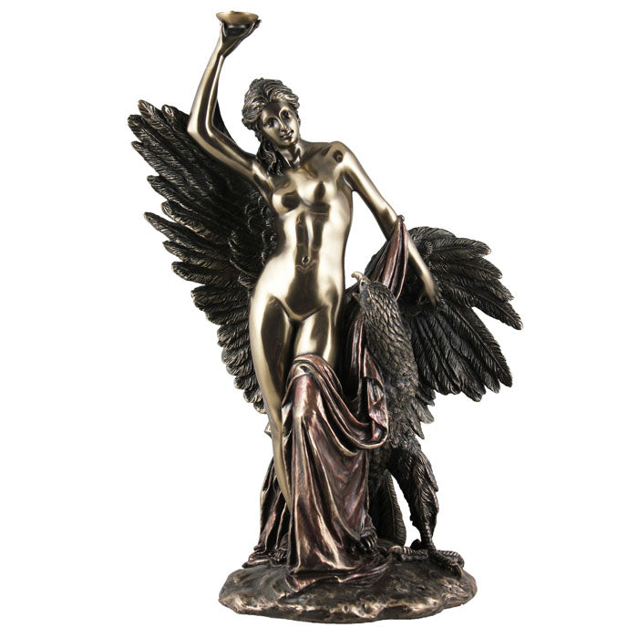 Hebe And The Eagle Of Jupiter Bronze Figurine - Notbrand