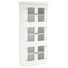 Halifax Solid Timber 6 Door Pantry - Classic White - Notbrand