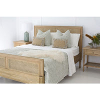 Percy Timber and Cane Bed – Weathered Oak - Notbrand(5)