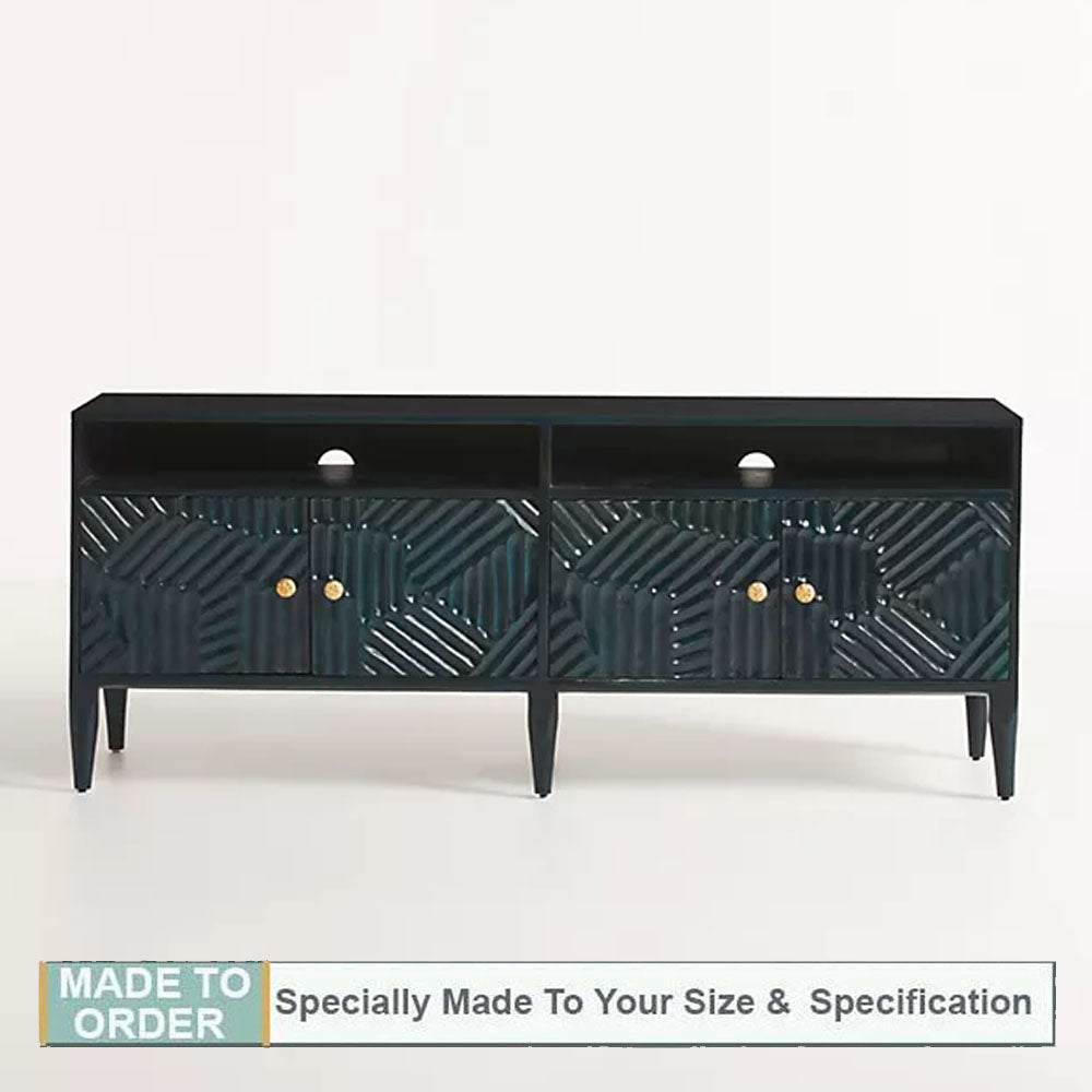Handcarved Paje Media Console - Notbrand