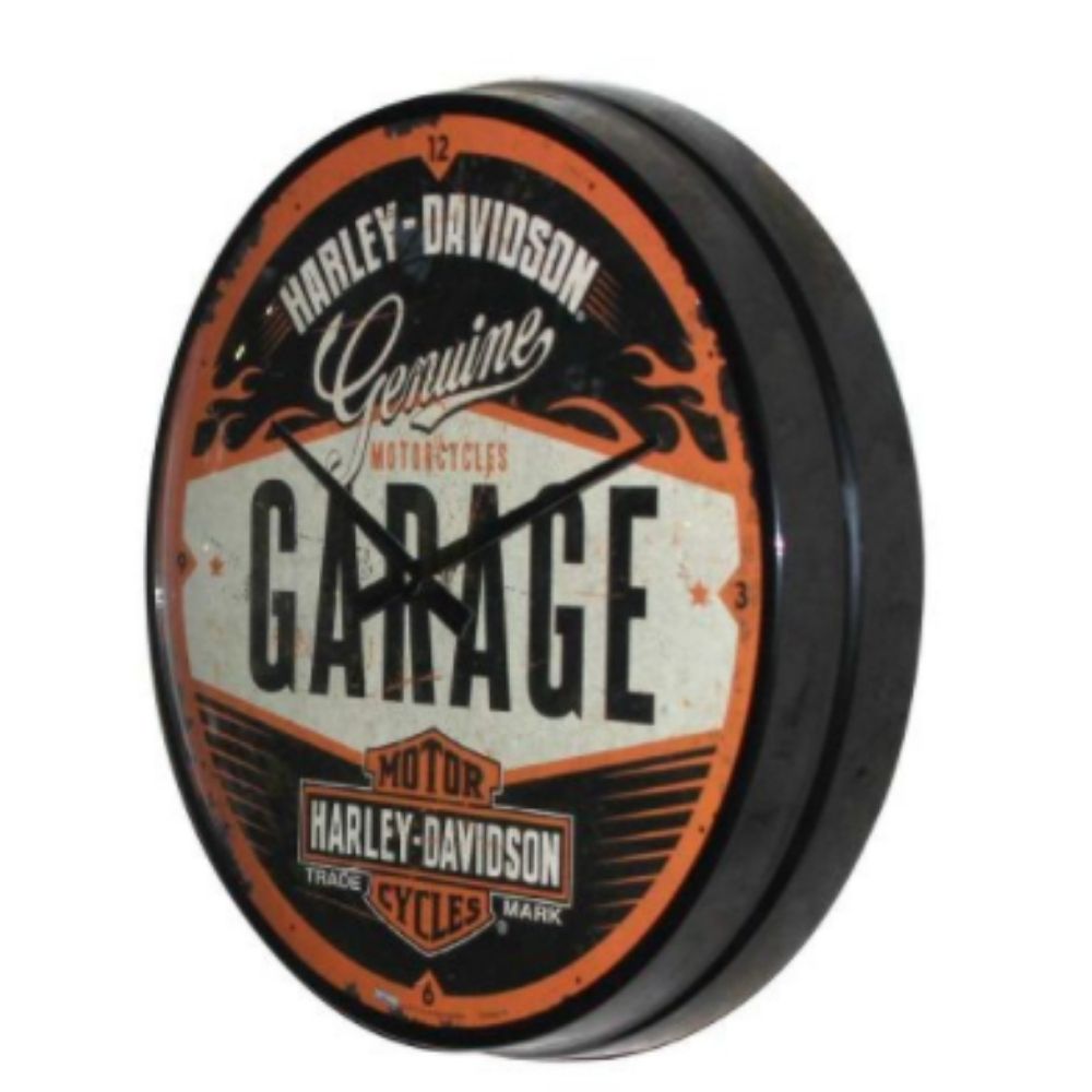 Harley-Davidson Garage - Wall Clock - NotBrand