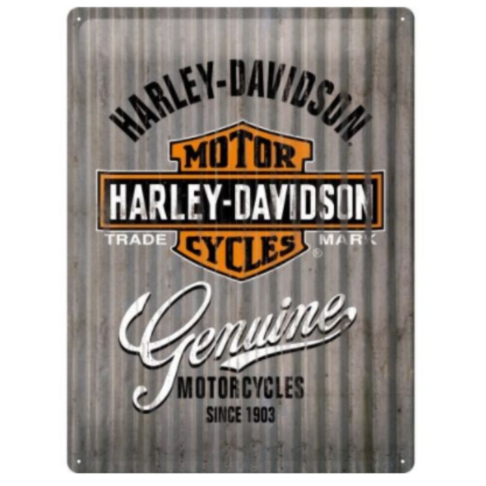 Harley Metal Wall - Large Sign - NotBrand